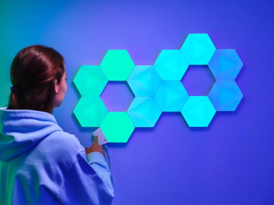 Trust GXT903 VYBZ RGB Hexagon Lichtpanelen - 3 Stuks