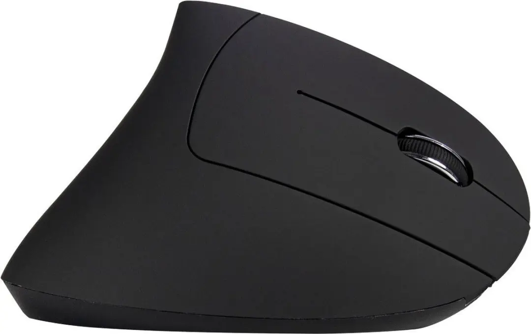 Intertech KM-206R Draadloze Ambidextrous Muis 1600 DPI - Zwart
