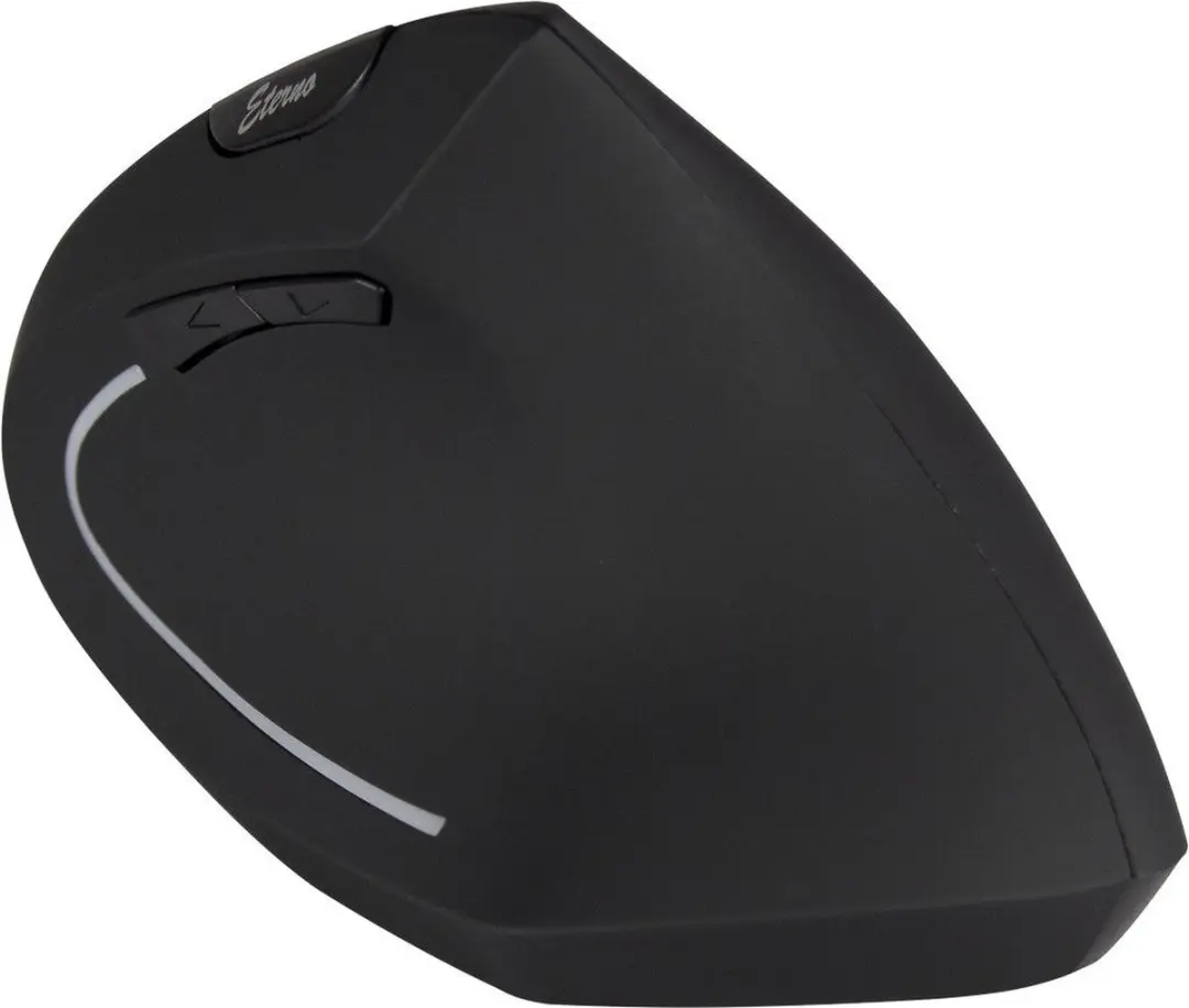 Intertech KM-206R Draadloze Ambidextrous Muis 1600 DPI - Zwart