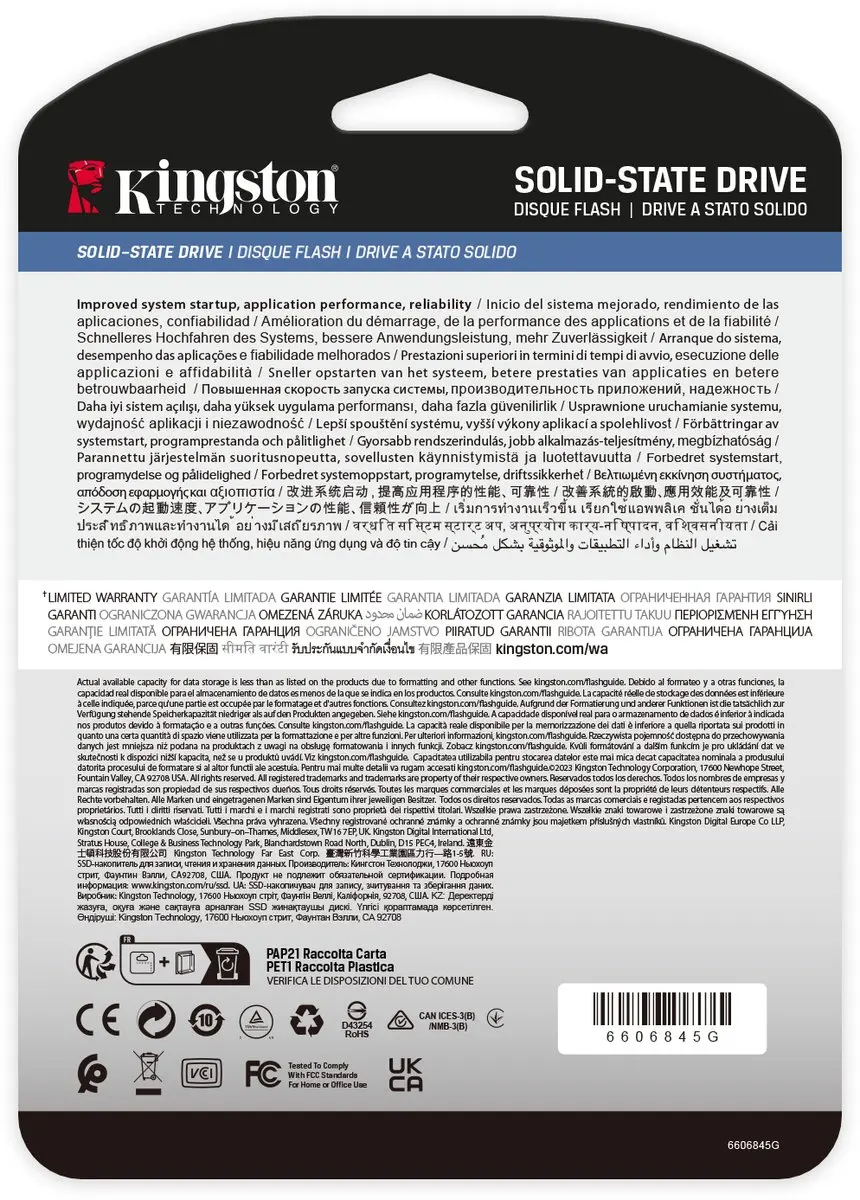 Kingston DC3000ME SEDC3000ME/7T6 SSD - 7,68TB PCIe 5.0