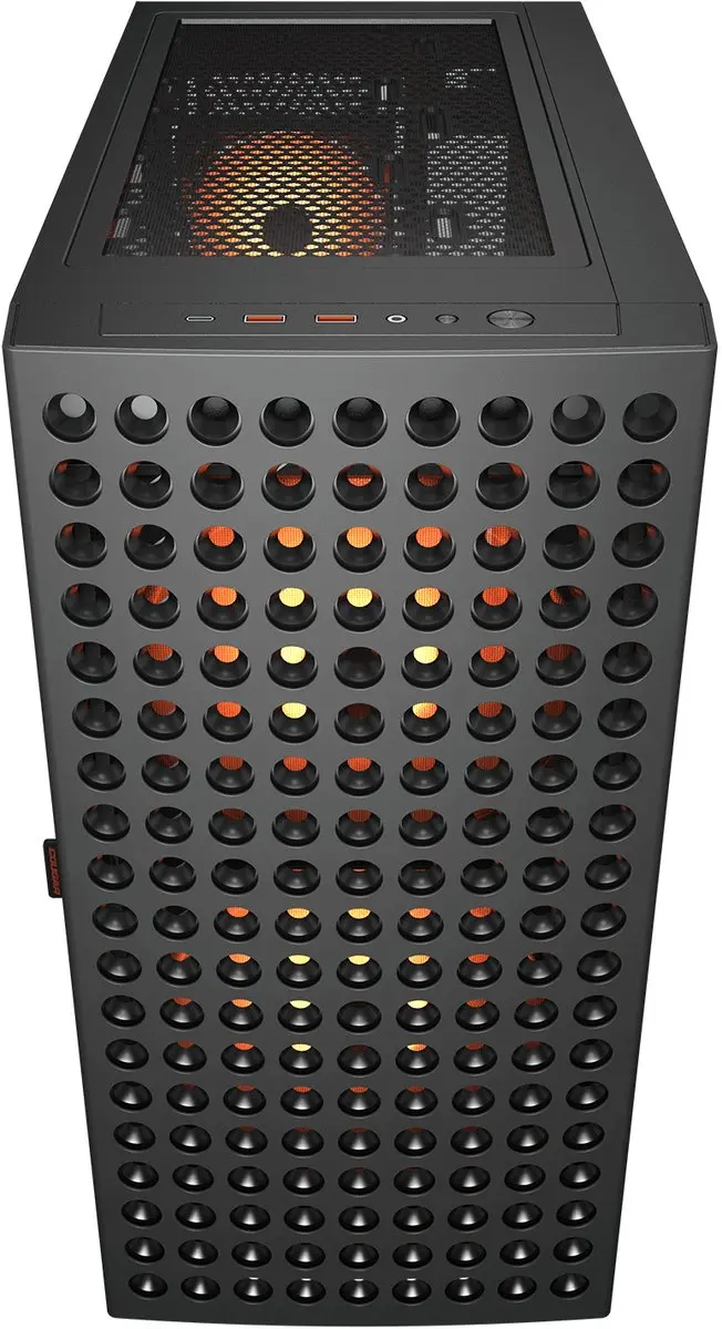 Cougar CGR-5YA2B-RGB Midi Tower - Zwart