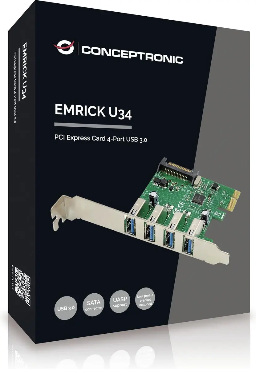 Conceptronic EMRICK02G VL805 PCI-kaart