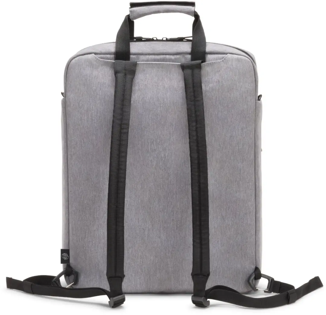 Dicota D31879-RPET Laptoptas 15.6" - 5 Vakken - Grijs - afbeelding 2 van 6