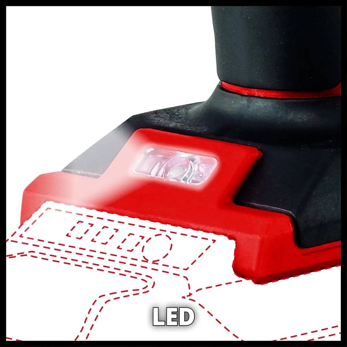 Einhell Accu Lijmpistool TE-CG 18 Li Solo - 18V - 5 Lijmpatronen