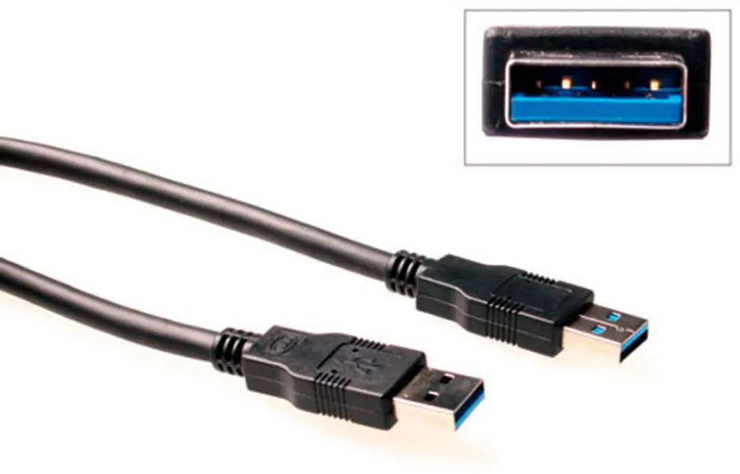 ACT USB 3.0 A male Kabel 5m