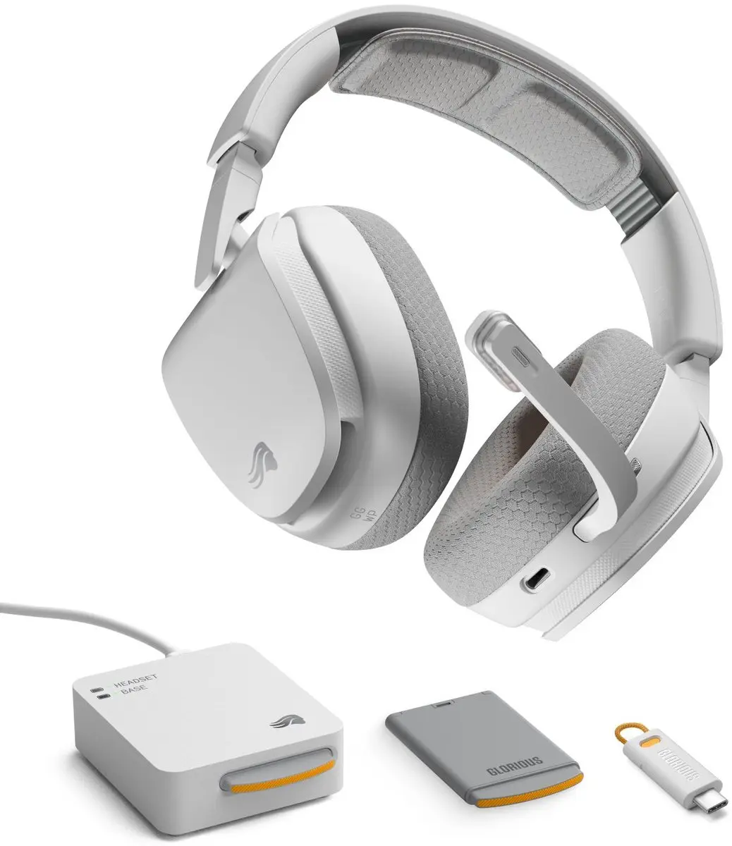 Glorious Gaming GHS InfinitePlay Headset - Wit - afbeelding 6 van 6