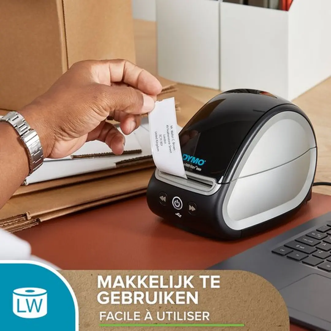 DYMO LabelWriter S0722540 Etiketten - 1000 Stuks Wit