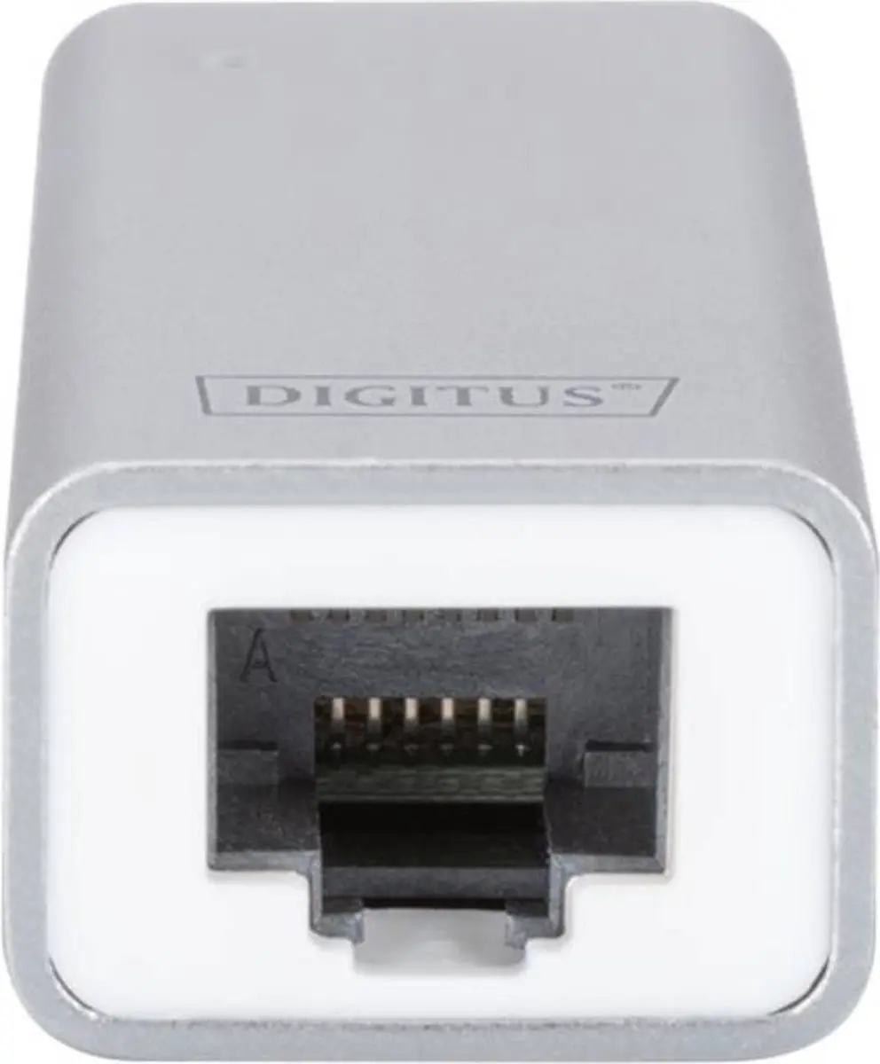 Digitus DN-3024 USB 3.2 Gen 1 Adapter - RJ45 Zilver
