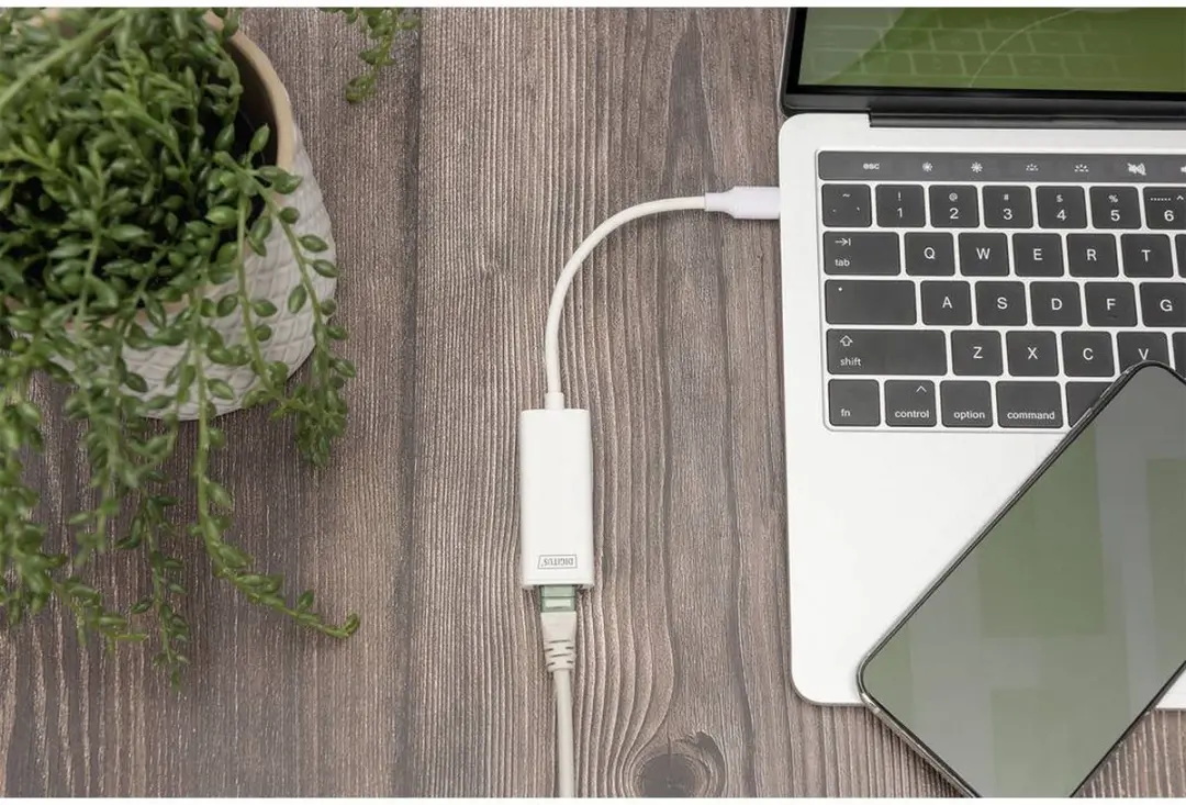 Digitus DN-3024 USB 3.2 Gen 1 Adapter - RJ45 Zilver - afbeelding 6 van 6