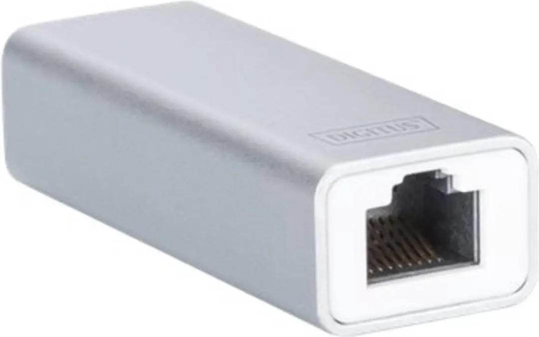 Digitus DN-3024 USB 3.2 Gen 1 Adapter - RJ45 Zilver