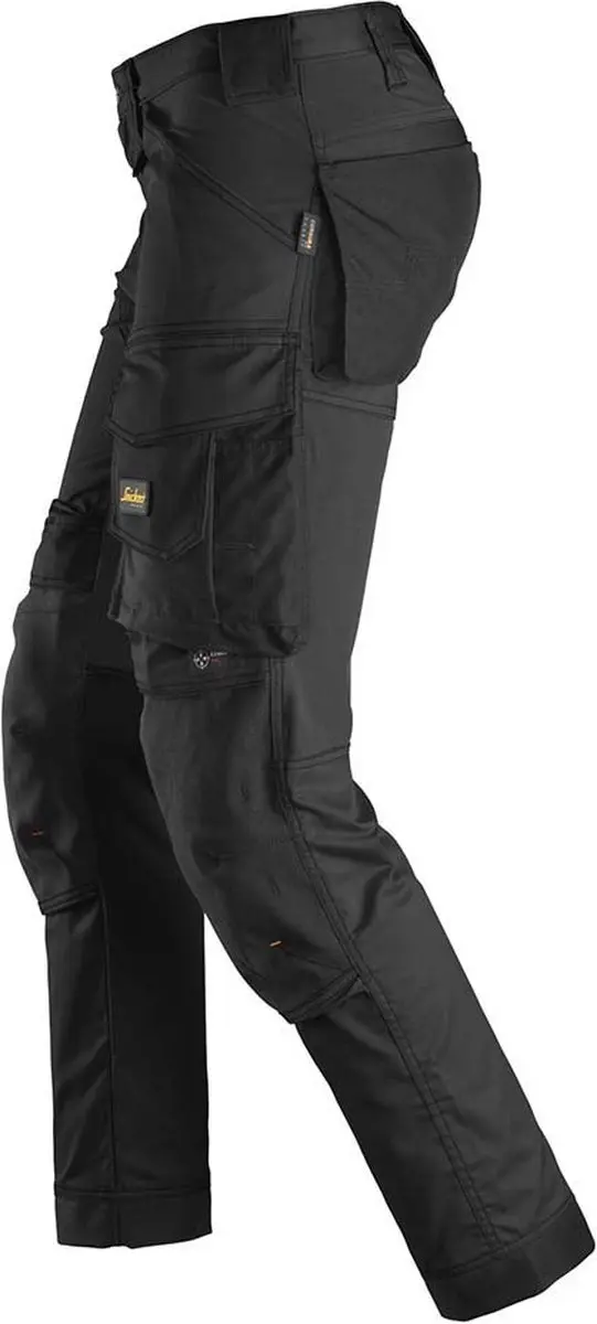 Snickers AllroundWork Stretch Werkbroek 6341 - Zwart - Maat 56