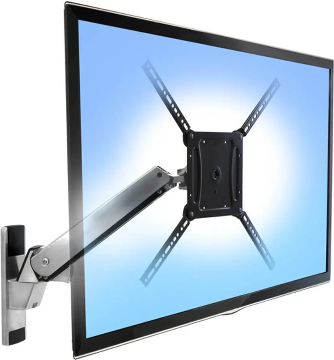 Ergotron Interactive Arm VHD 45-304-026 - 60" - Aluminium/Zwart