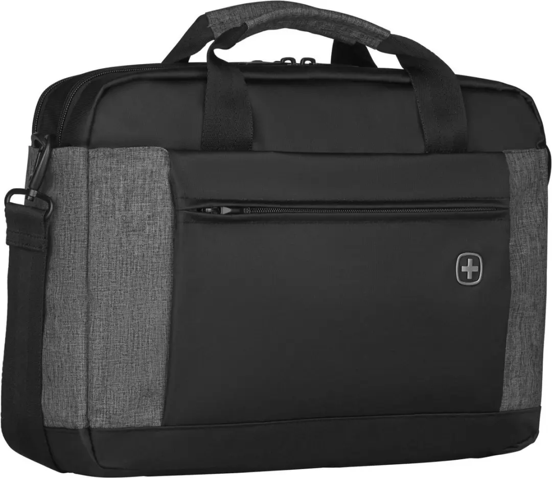 Wenger Underground Messenger Laptoptas 16" - 10 Vakken - Zwart