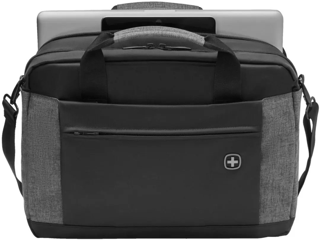 Wenger Underground Messenger Laptoptas 16" - 10 Vakken - Zwart