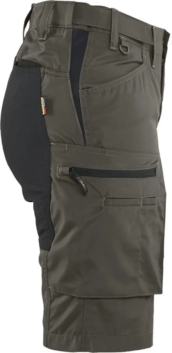 Blåkläder Dames Service Short 7149-1845 - C46 - Groen/Zwart