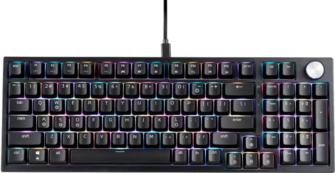 XPG SORCERER 75261466 Gaming Toetsenbord - Amerikaans Engels - Zwart