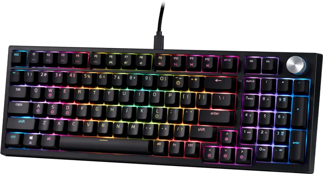 XPG SORCERER 75261466 Gaming Toetsenbord - Amerikaans Engels - Zwart