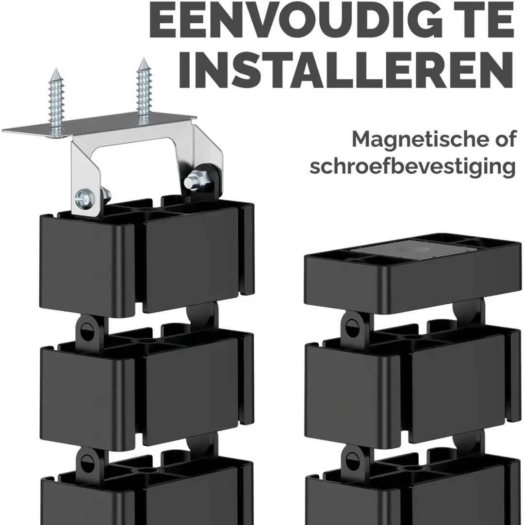 Fellowes Cablespine Kabelmanagement Slang 130cm - Zwart