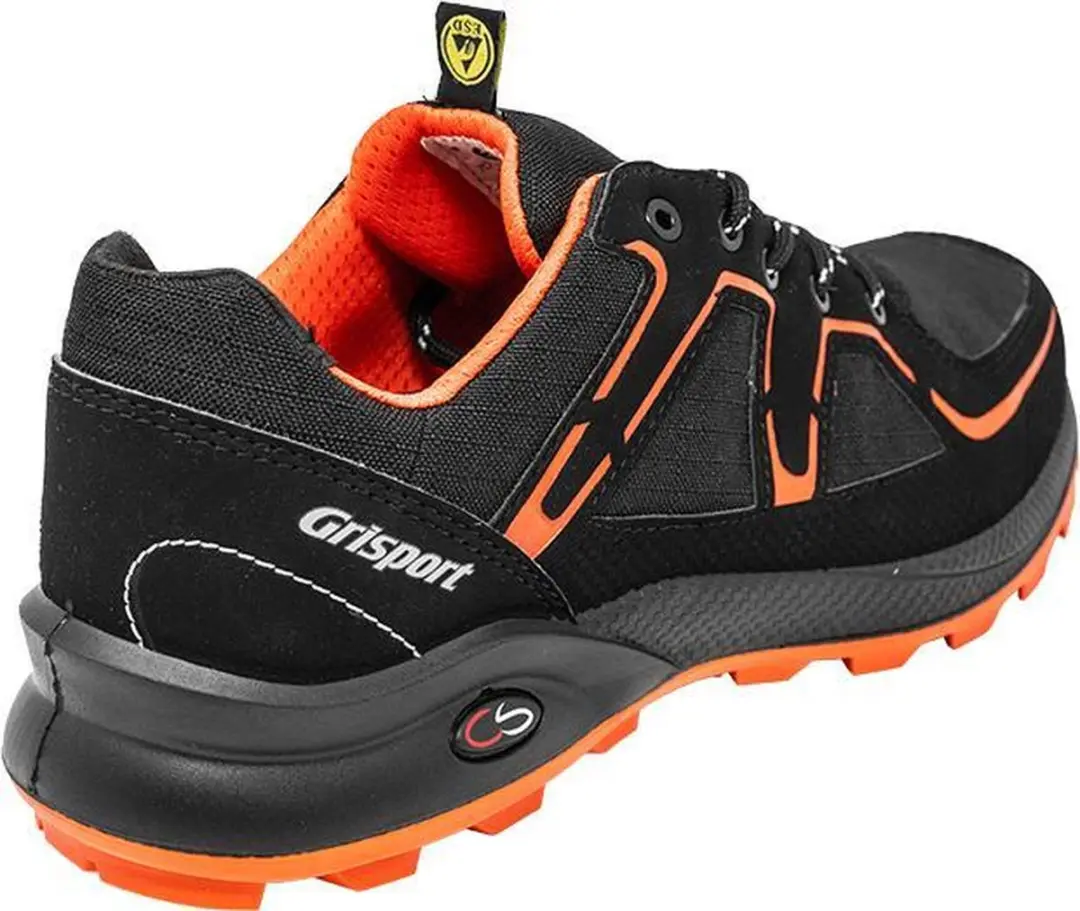 Grisport Cross Safety Beat Werkschoen S3 - Zwart/Oranje 42