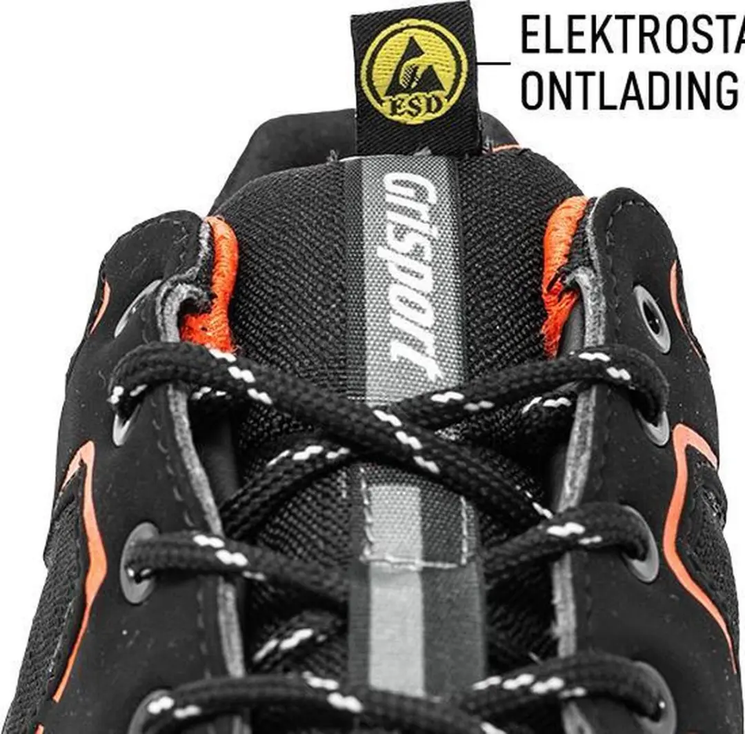 Grisport Cross Safety Beat Werkschoen S3 - Zwart/Oranje 42 - afbeelding 6 van 6