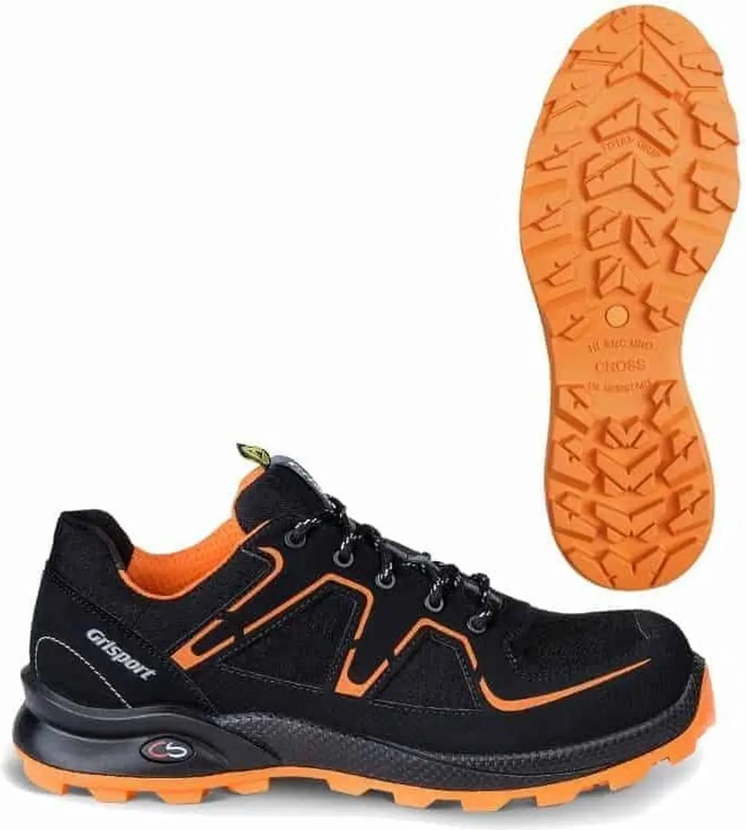 Grisport Cross Safety Beat Werkschoen S3 - Zwart/Oranje 42