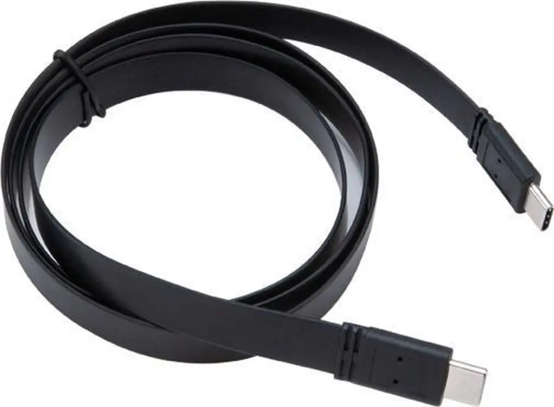 Akasa PROSLIM AK-CBUB46-10BK USB-C Kabel 10Gbps 1M - Zwart