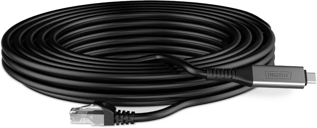 Digitus USB-C naar USB 3.0 Adapterkabel AK-300601-050-S - Zwart/Grijs