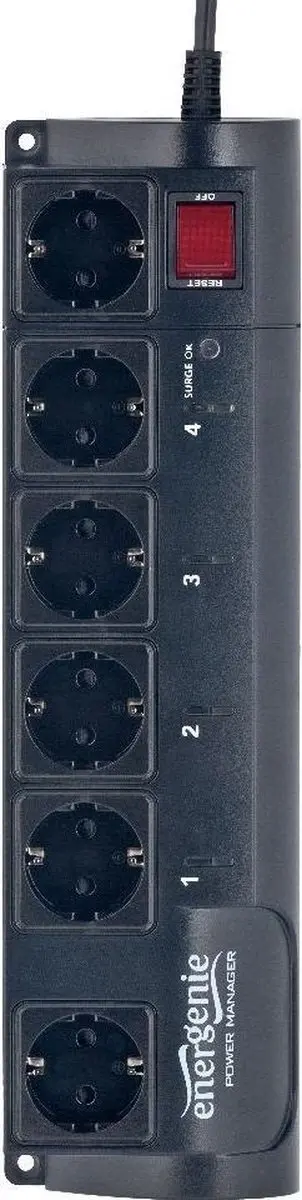 Energenie EG-PMS2 Programmeerbare stekkerdoos 6x