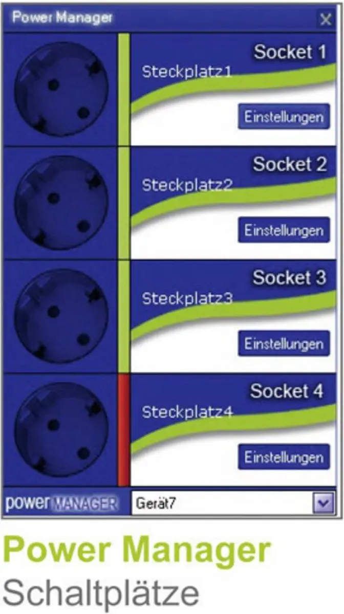 Energenie EG-PMS2 Programmeerbare stekkerdoos 6x