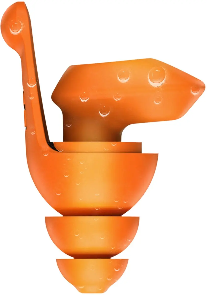 Mixx Assistive Audio Veiligheid Oordopjes 37dB - Herbruikbaar - Oranje