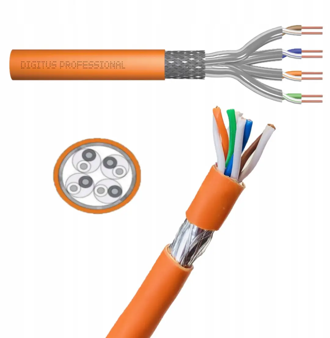 Digitus DK-1743-VH-1 Patchkabel Cat 7 100m - Oranje