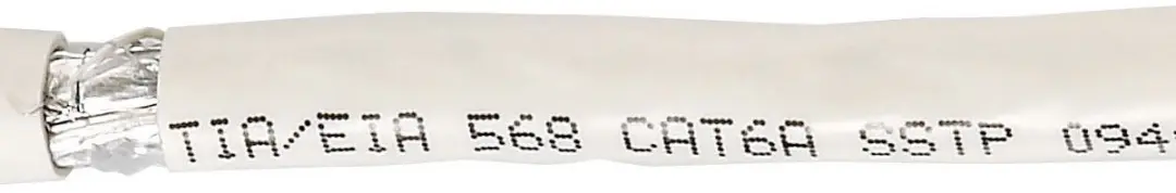 Equip CAT6A sFTP Kabel 100m - Vaste Koperen Kern - Beige