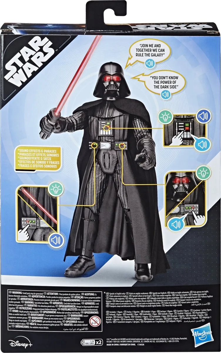 Star Wars Obi-Wan Kenobi & Darth Vader Speelfiguur F5955 - 2x AAA