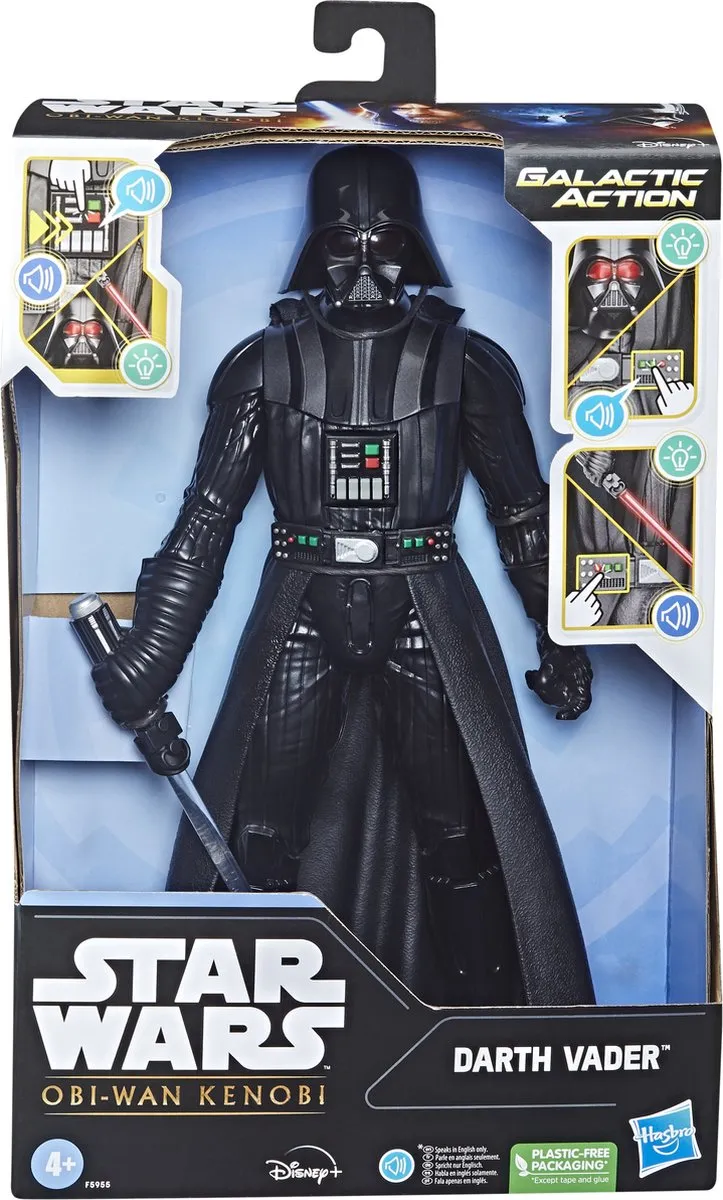 Star Wars Obi-Wan Kenobi & Darth Vader Speelfiguur F5955 - 2x AAA