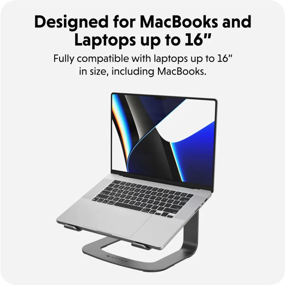 Hyper HyperSpace Laptop Stand HS1110GYGL - Grijs