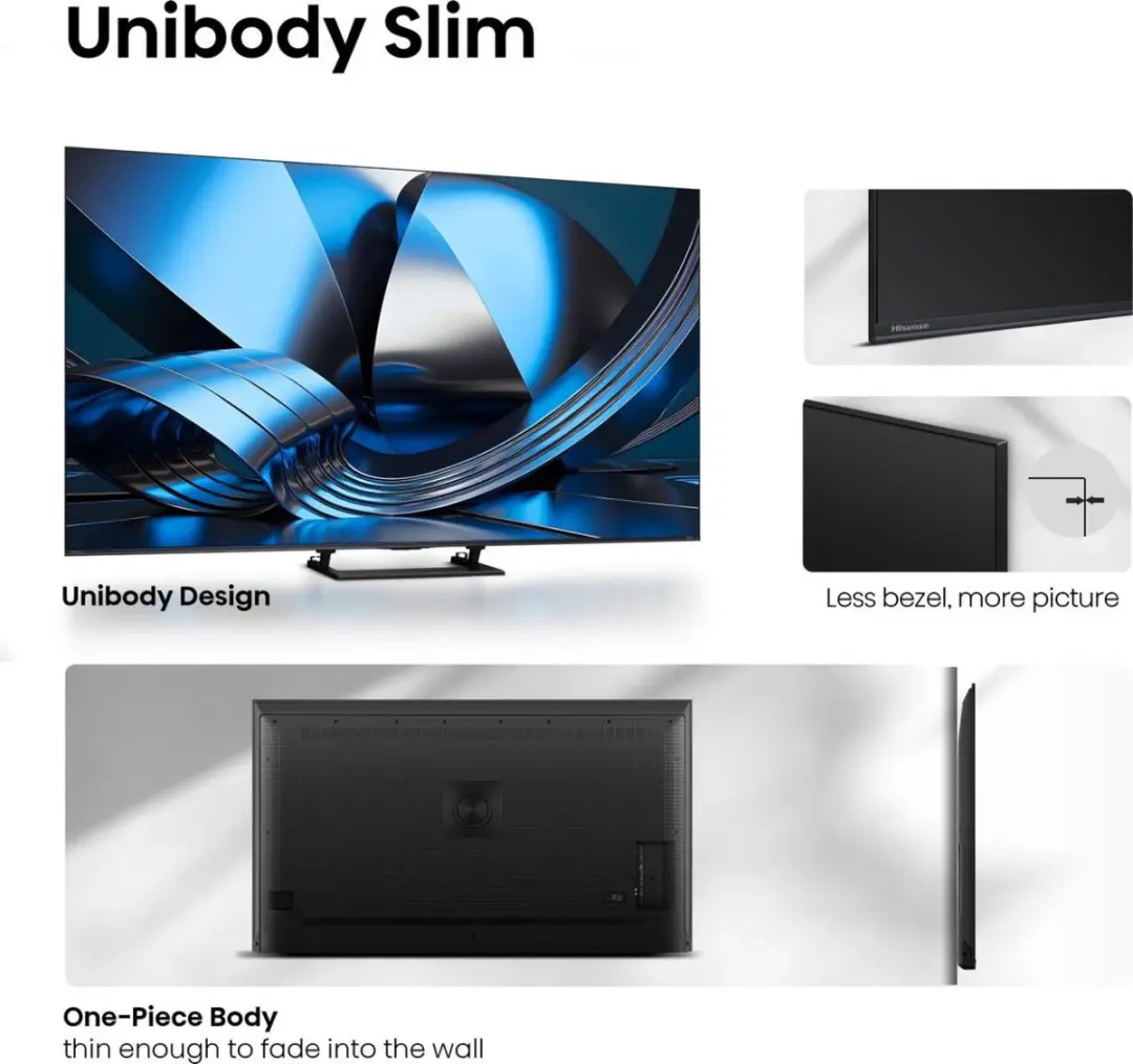 Hisense 50U79SE 4K Smart TV 127cm - Zwart