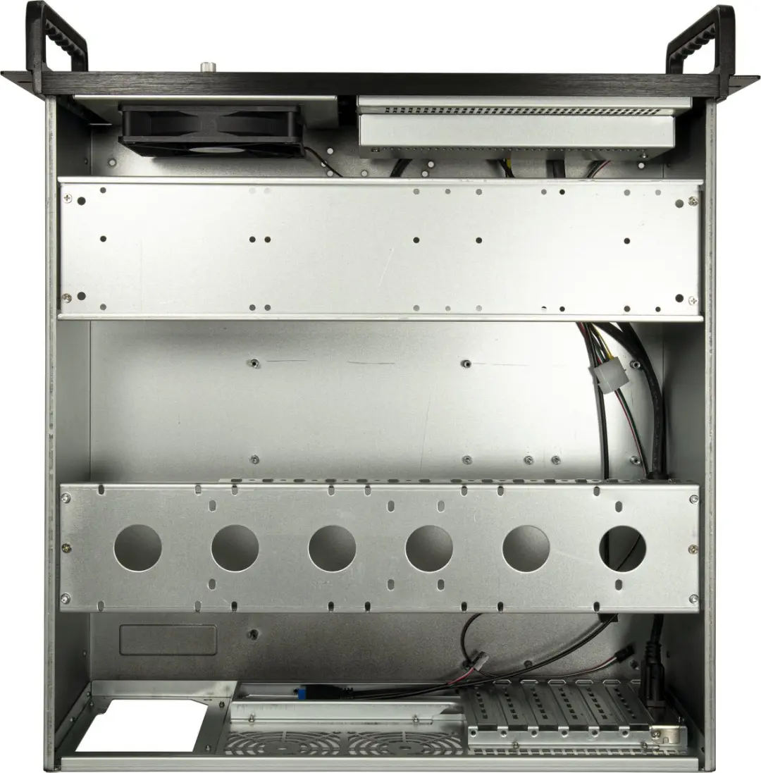 Inter-Tech 4U-4460 TFT Rack - 88887317 Zwart