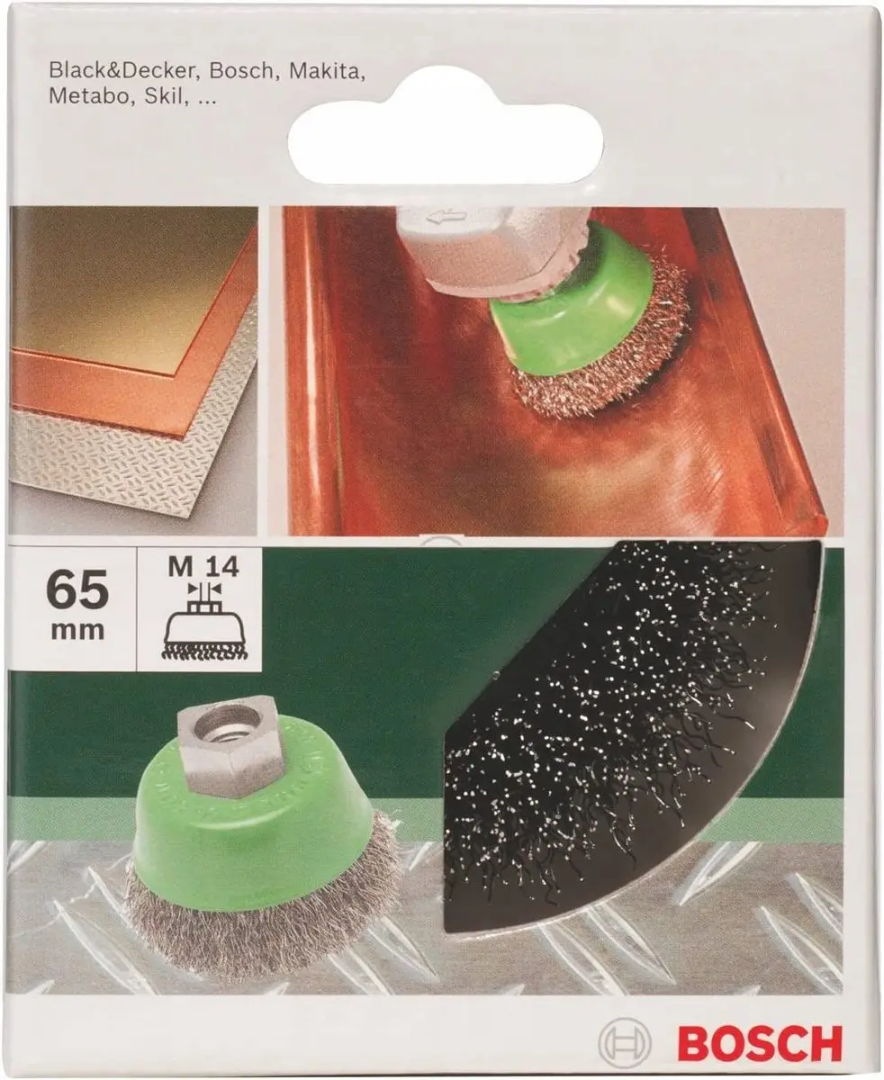 Bosch Draadborstel M14 INOX 65mm - 1 Stuk