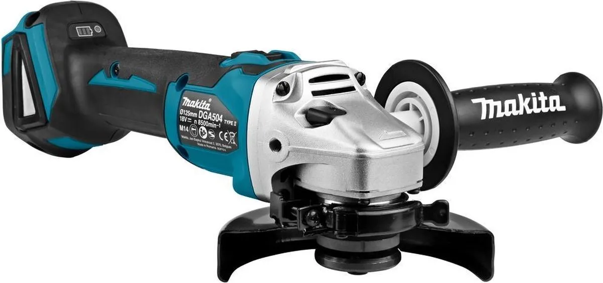Makita DGA504Z Haakse Slijper 125mm - 18V