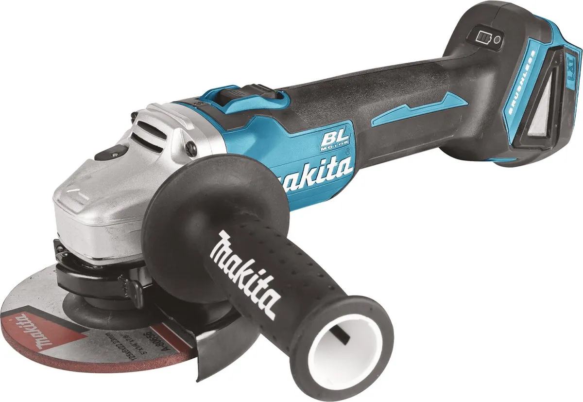 Makita DGA504Z Haakse Slijper 125mm - 18V - afbeelding 6 van 6