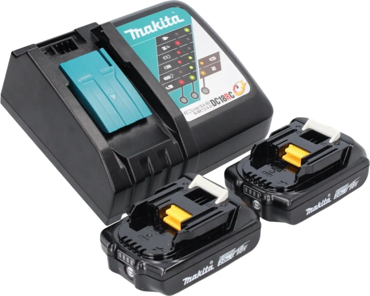 Makita DHR171RAX3 Akku-Boorhamer - 2x 2000mAh - 20 Stuks
