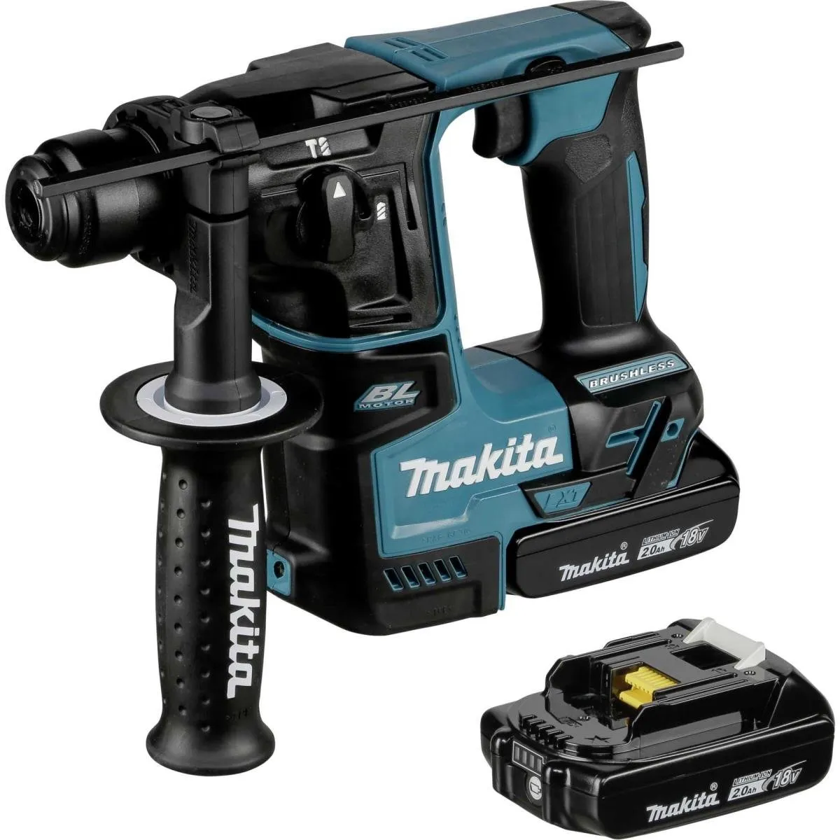 Makita DHR171RAX3 Akku-Boorhamer - 2x 2000mAh - 20 Stuks