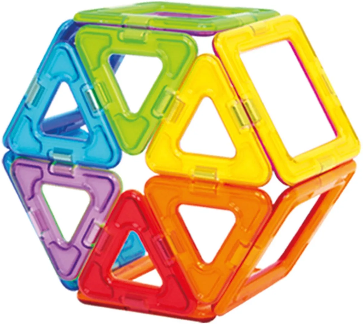 Magformers Basic Set Bouwset 50 Stuks - Multi
