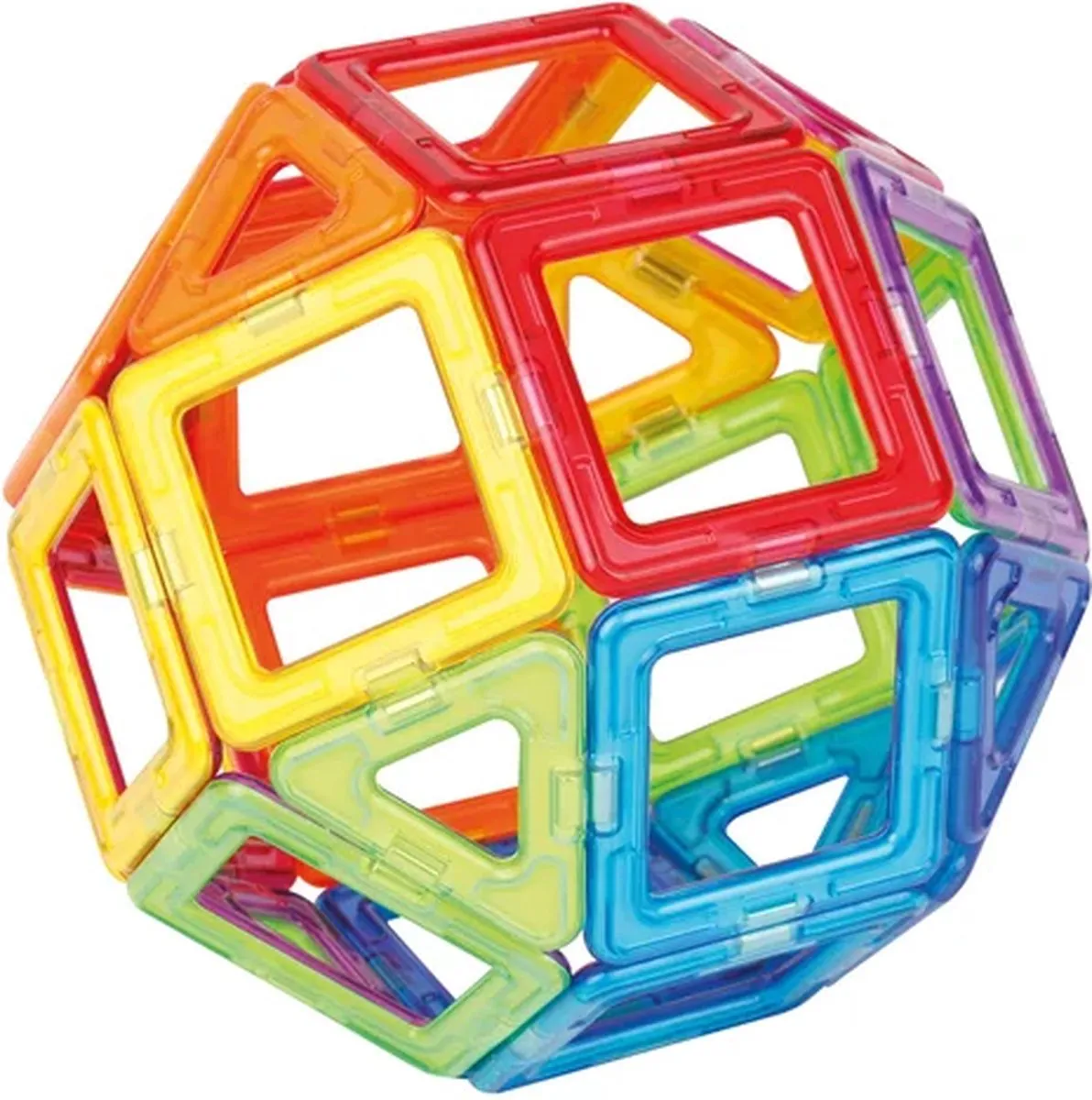 Magformers Basic Set Bouwset 50 Stuks - Multi