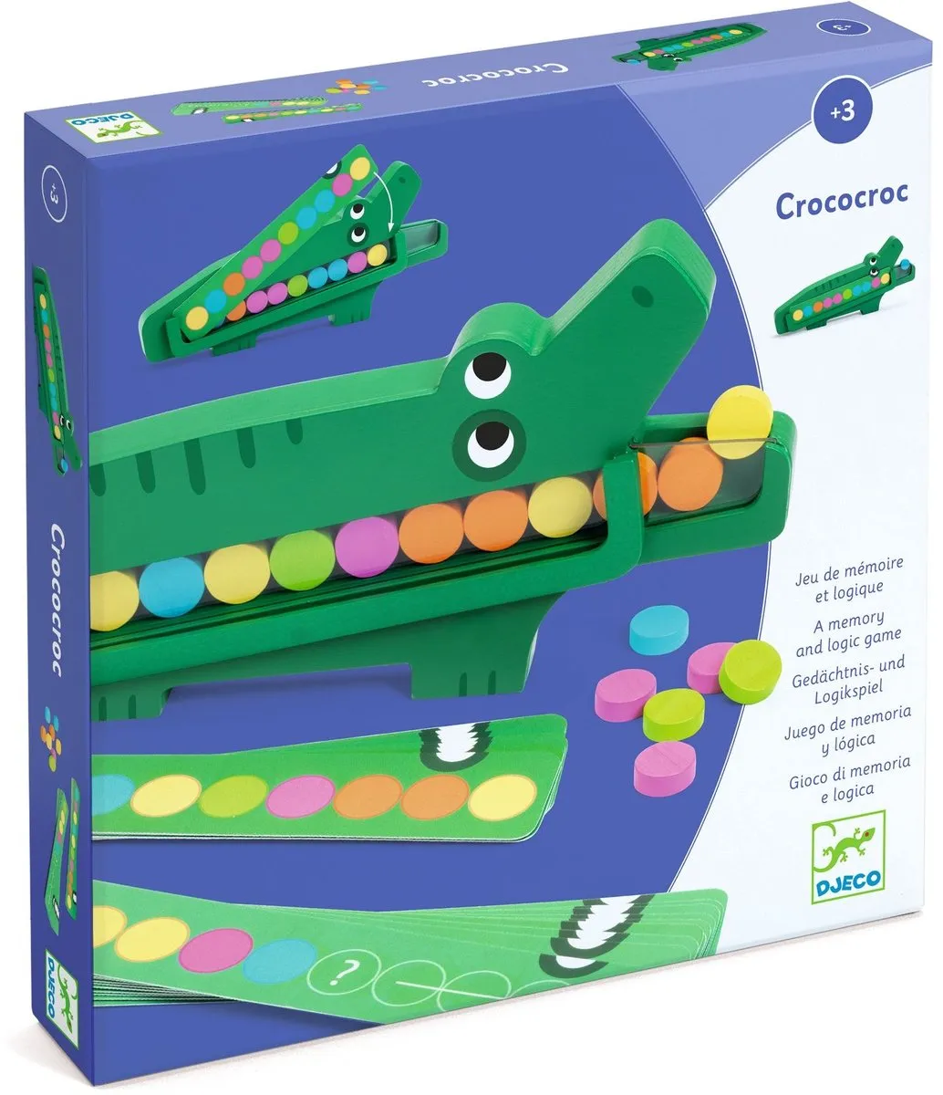 Djeco Crococroc Geheugenspel