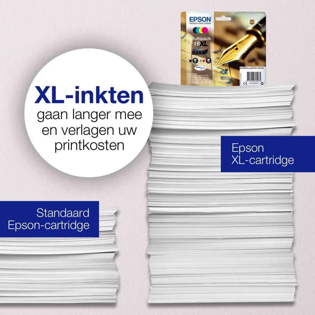 Epson Pen & Crossword Multipack 16 Stuks - Zwart