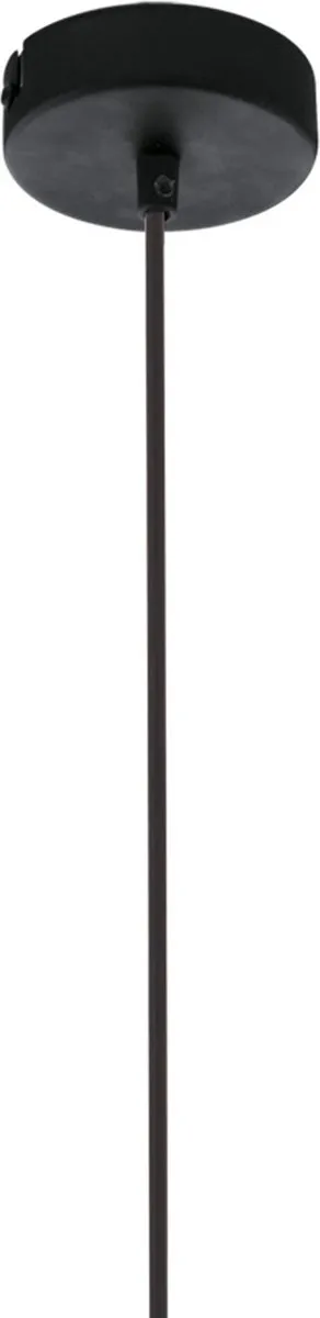 Eglo Truro 1 Hanglamp Ø21cm - Zwart/Koper