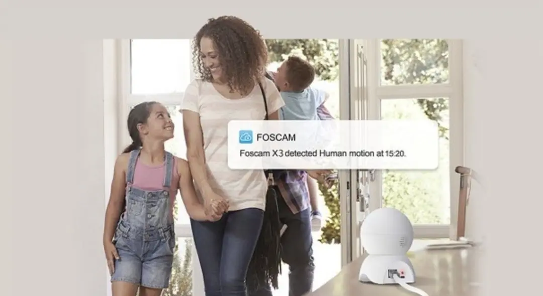 Foscam X3-W Binnencamera Pan&Tilt 3MP - Wit