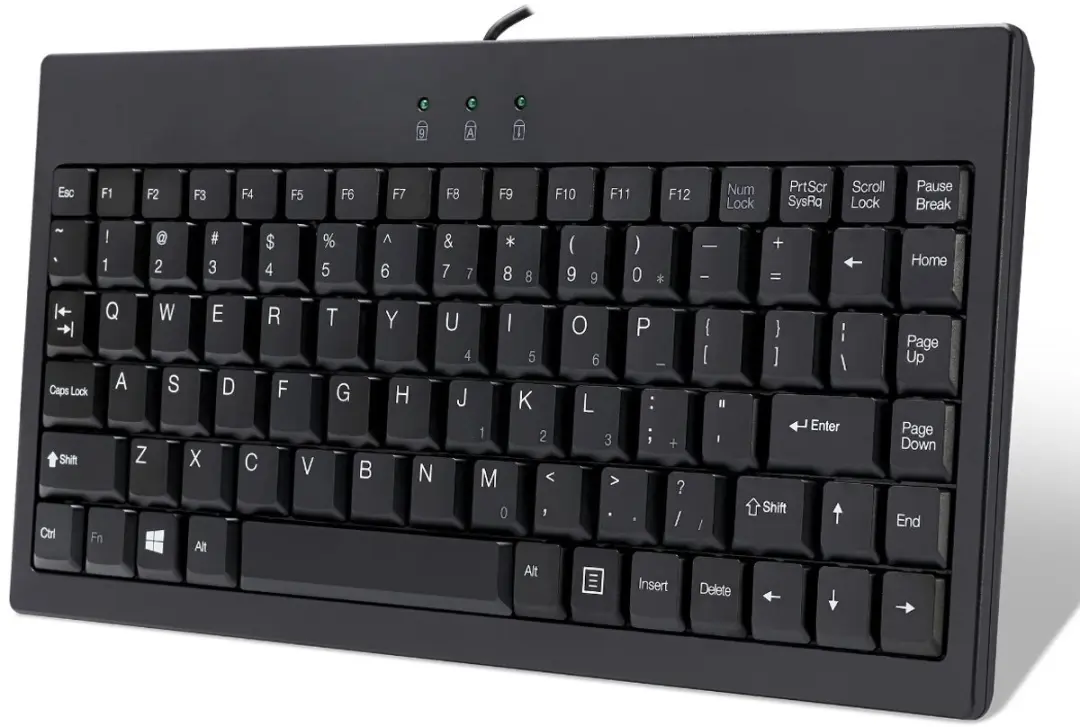 Adesso AKB-110B Mini USB Toetsenbord - Zwart