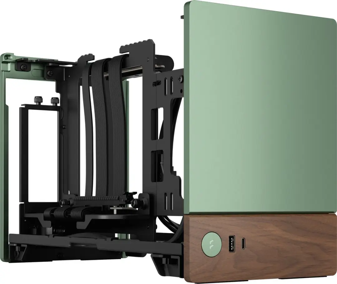 Fractal Design Terra SFF Mini-ITX PC Gehäuse - Groen